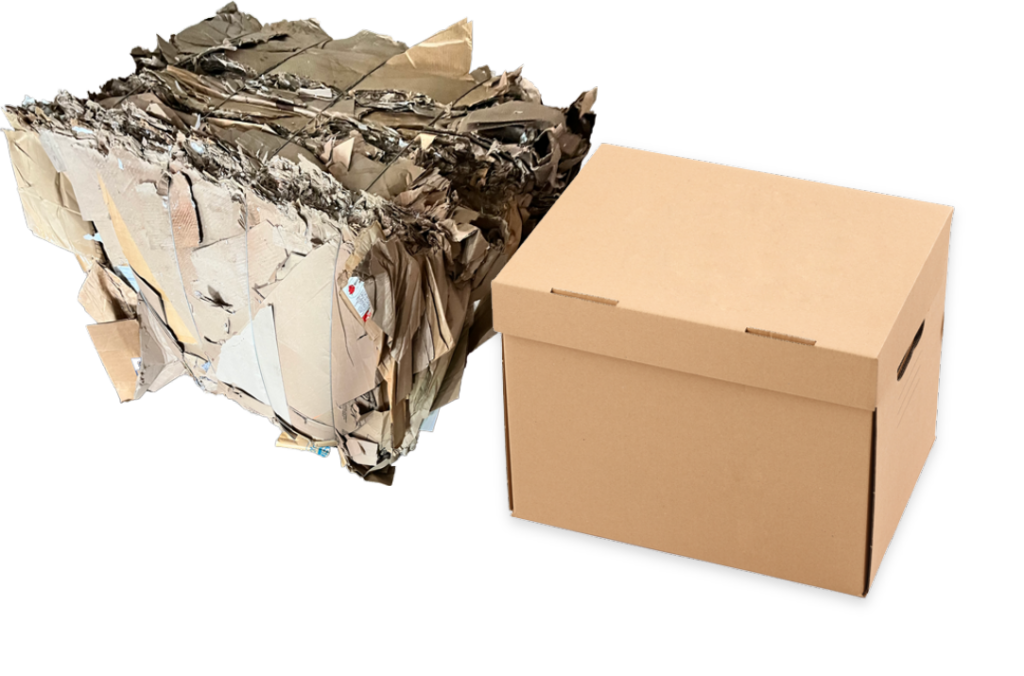 Recyclable cardboard